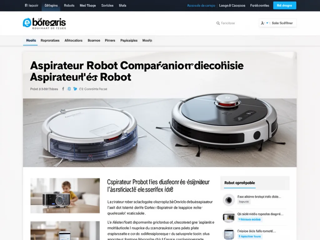 Aspirateur robot comparaison : guide 2026